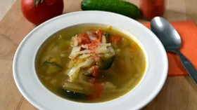 Аппетитный овощной суп