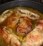 Рецепты с мясом, алкоголем и орехами