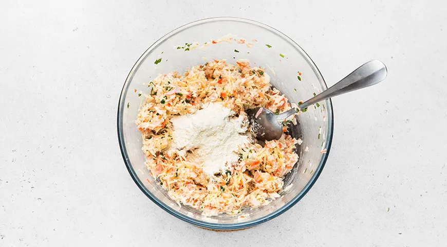 Котлеты из крабовых палочек