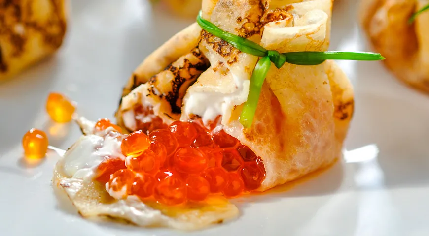 Блины с сыром Маскарпоне