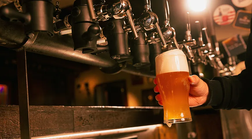 Идеальный слой пены — 2–4 пальца