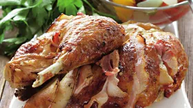 Рецепты с овощами, свининой и беконом