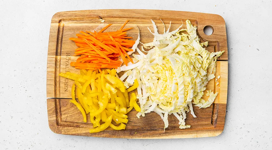 Тушеная пекинская капуста