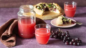 Рецепты с соком и виноградом