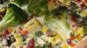 Простые рецепты с овощами и колбасой