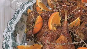 Рецепты на Новый год с мандарином и птицей