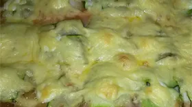 Рецепты с рыбой, сырами и цукини