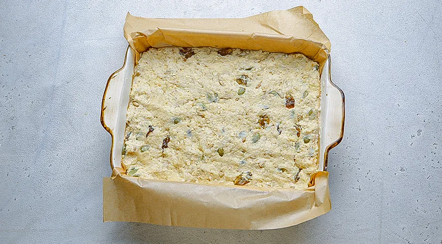 Мюсли-кубики с изюмом