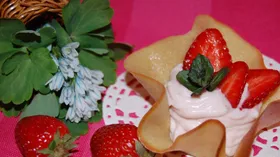 Рецепты с ягодами, сыром творожным и орехами