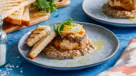 Рецепты с чесноком, твёрдыми сырами и ветчиной