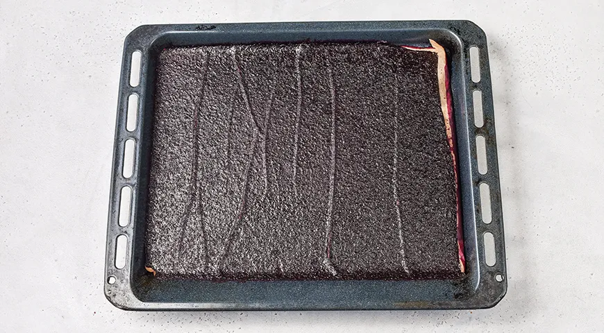 Пастила из черной смородины