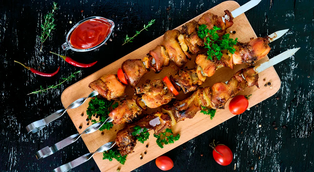 Шашлык из кролика