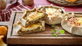 Перепечи с грибами