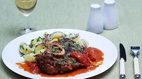 Рецепты с мясом, лимоном и вином белым