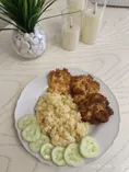 Рубленые куриные котлетки с сыром