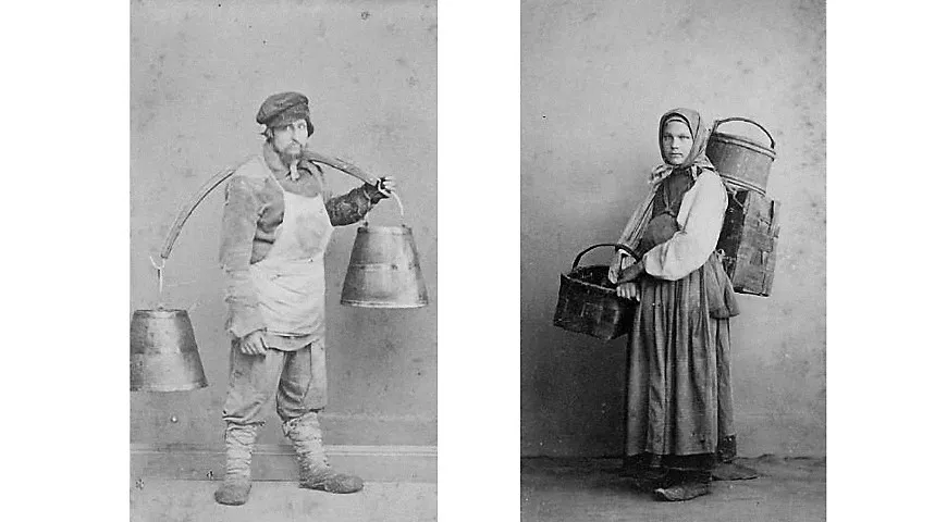 Русские крестьяне, 1860 г.