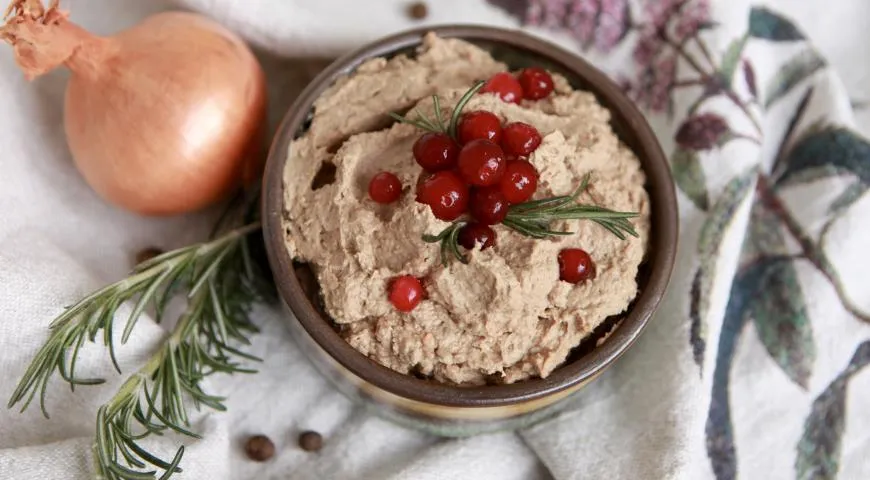 Классический паштет из куриной печени