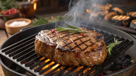 Как приготовить стейк из говядины на гриле: секрет сочного мяса