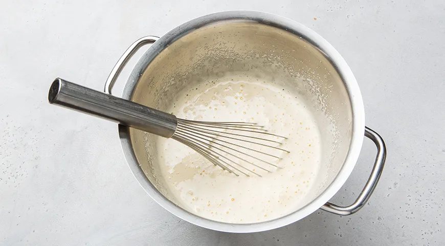 Кекс на сковороде