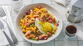 Рецепты с чеддером и беконом