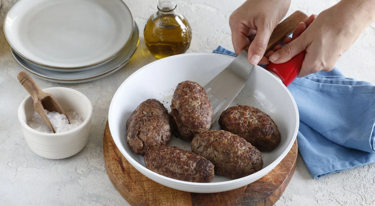 Рецепт домашних котлет из свино-говяжьего фарша