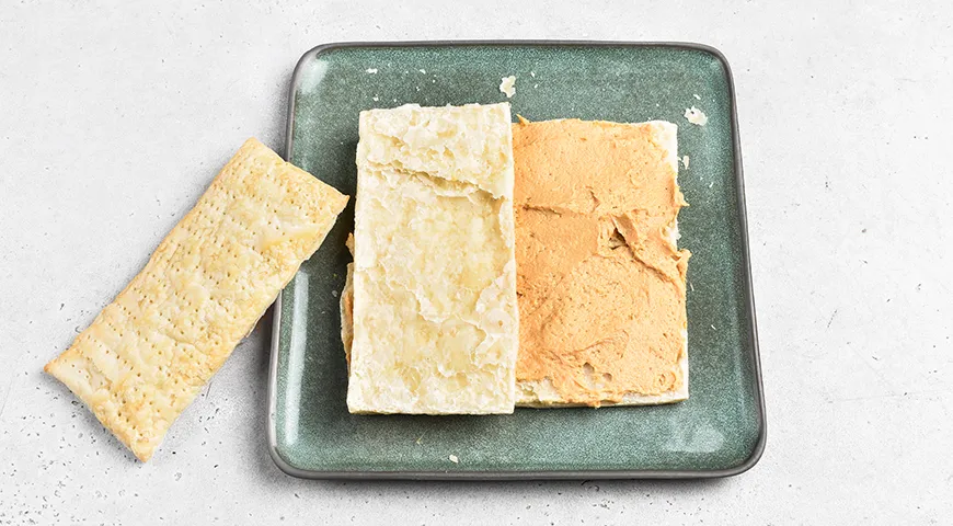 Наполеон с вареной сгущенкой