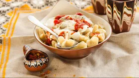 Рецепты с яйцом куриным, сливочным маслом и говяжьим фаршем жирным