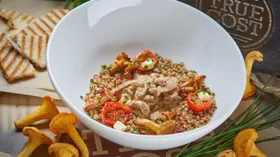 Рецепты с грибами, мясом и гречкой