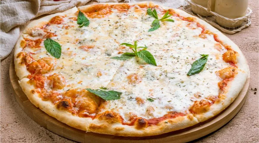 Пицца «Четыре сыра» для Рака