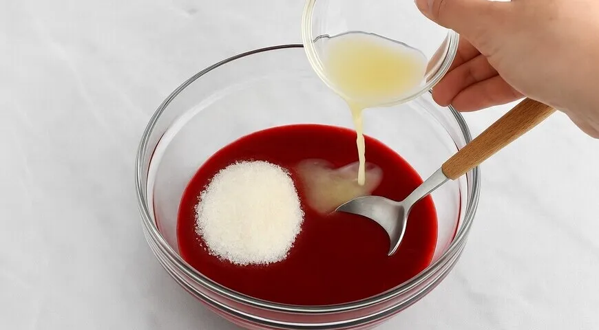 Пастила из малины