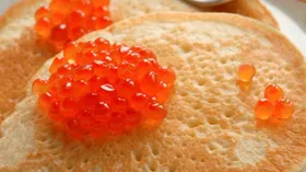Рецепты со сметаной, яйцом куриным и икрой