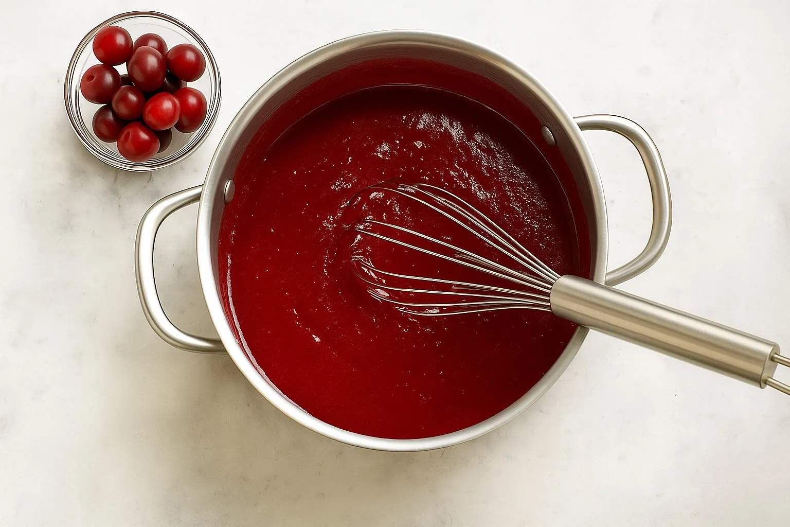 Желе из вишни с агар-агаром на зиму