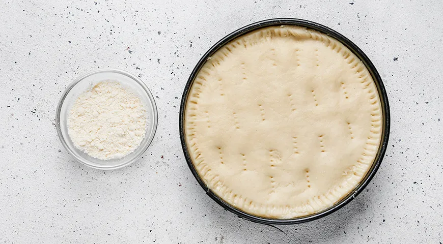 Татарский трехслойный пирог