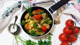 Рецепты для постного меню с маслом оливковым и грибами