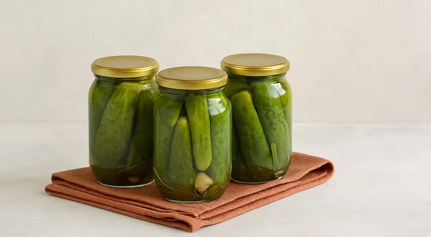 Маринованные огурцы с лимонной кислотой