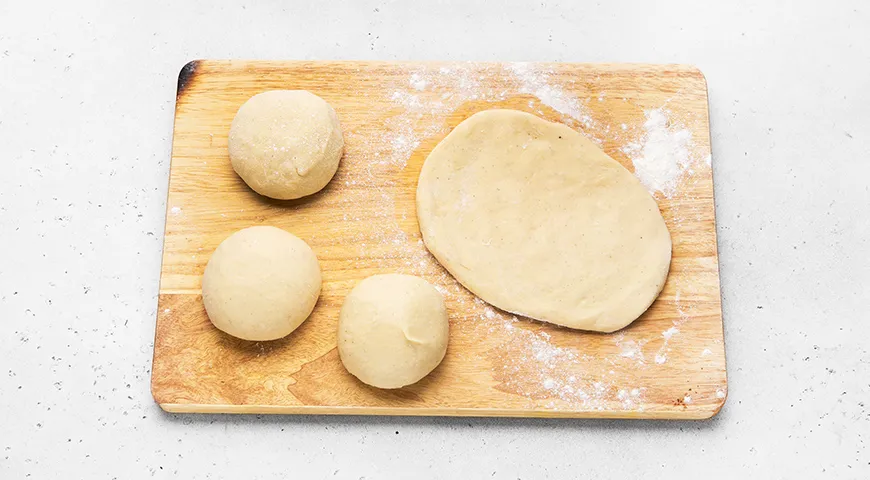 Пышные плюшки на кефире