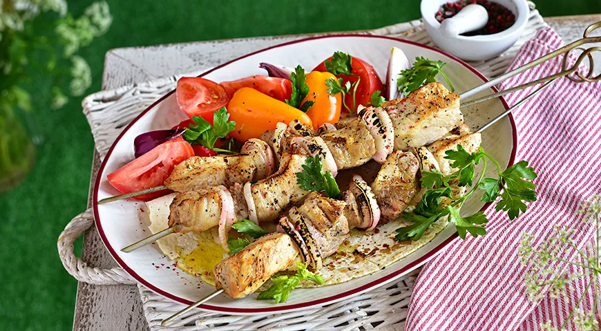 Рецепт советского шашлыка с уксусом 9% и луком