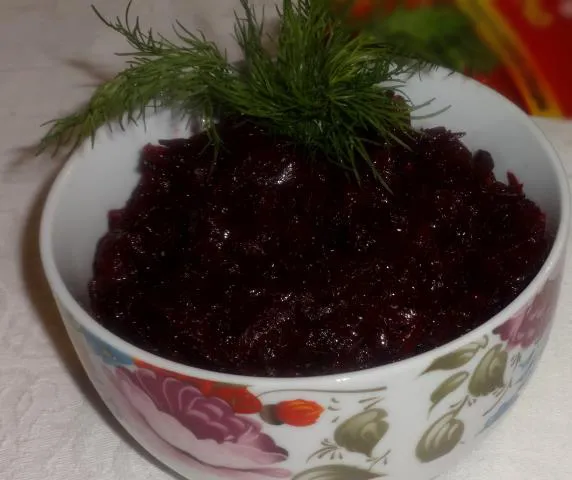 Икра из свеклы