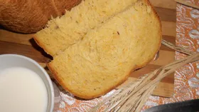 Тыквенный хлеб с льняными семенами