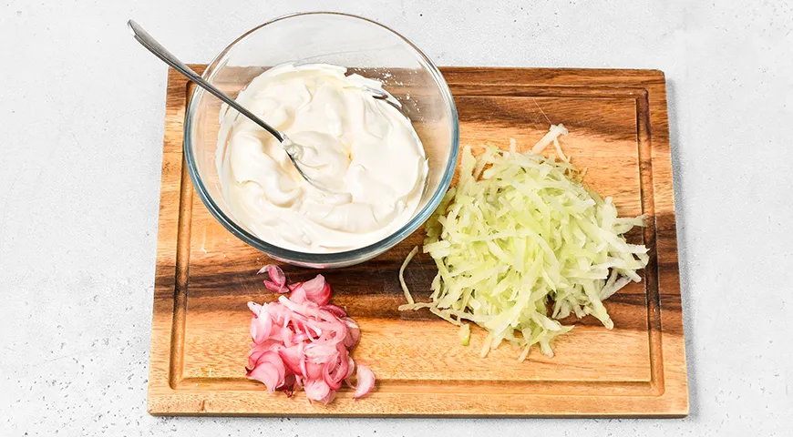 Салат «Генеральский» с редькой