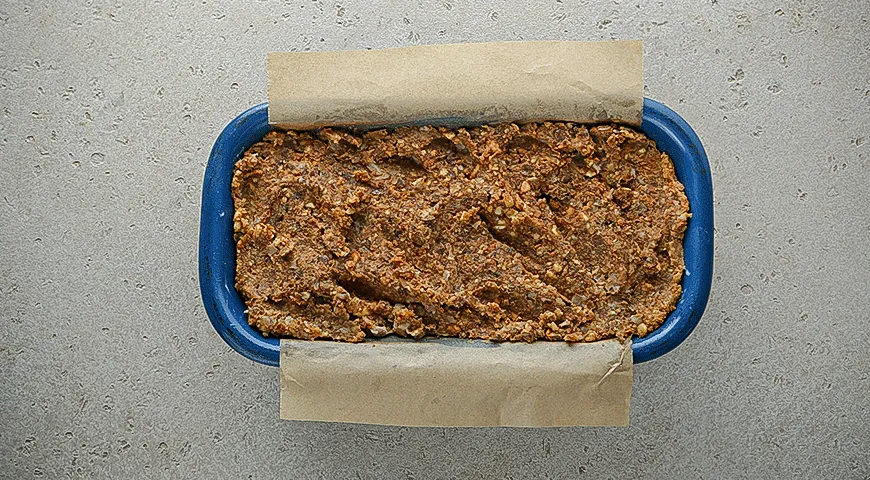 Грибная запеканка с чечевицей