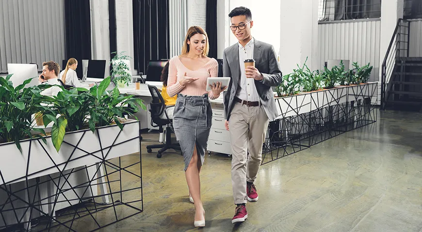 Больше двигайтесь в офисе