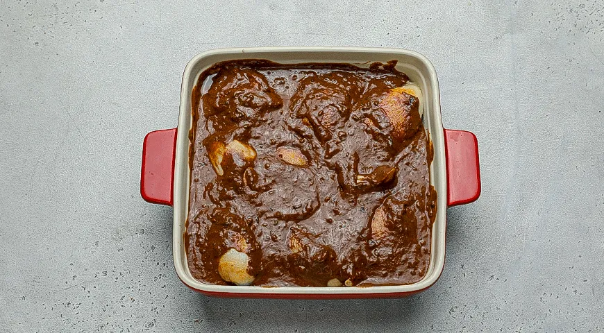 Моле из курицы