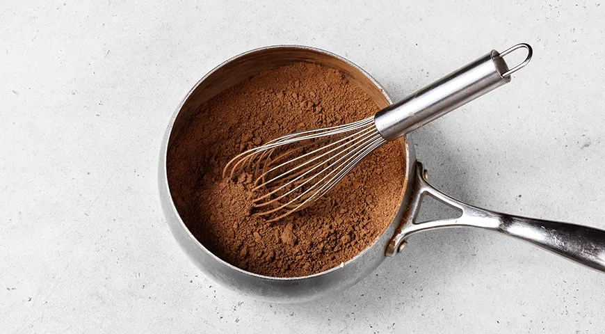 Глазурь из какао и сметаны