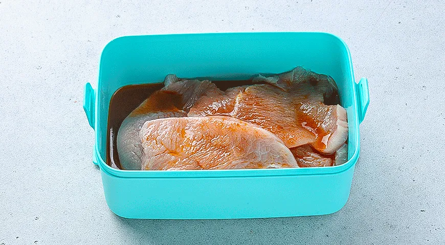 Стейки из индейки с кукурузной сальсой
