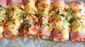 Рецепты с сыром сливочным и ветчиной