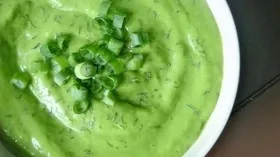 Пюре из молодого горошка