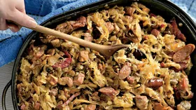 Рецепты с алкоголем, капустой и птицей