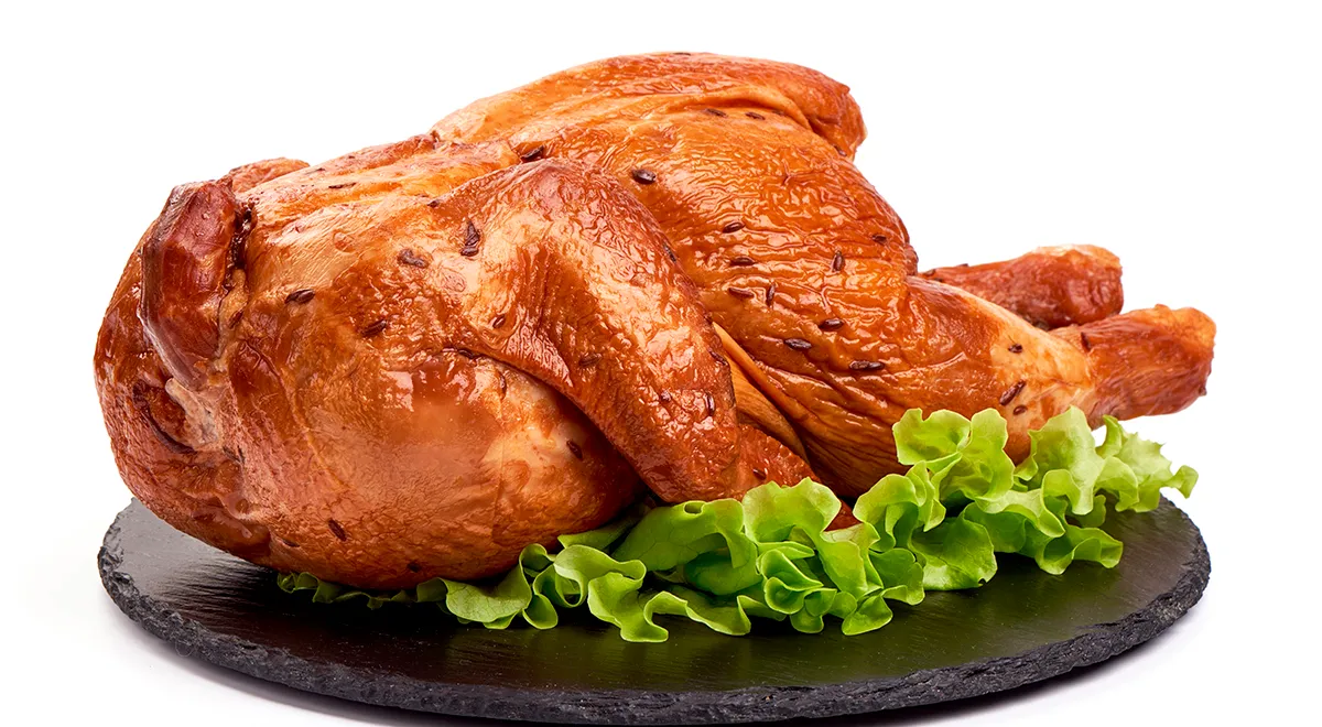 Курица копченая