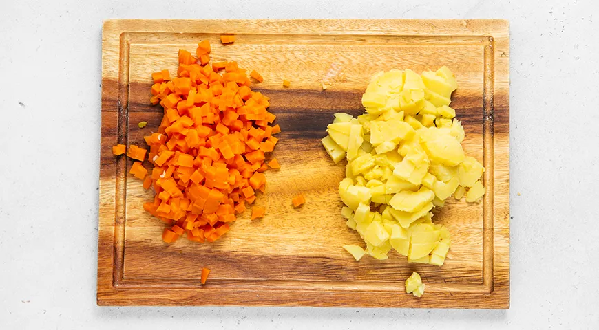 Торт «Оливье»